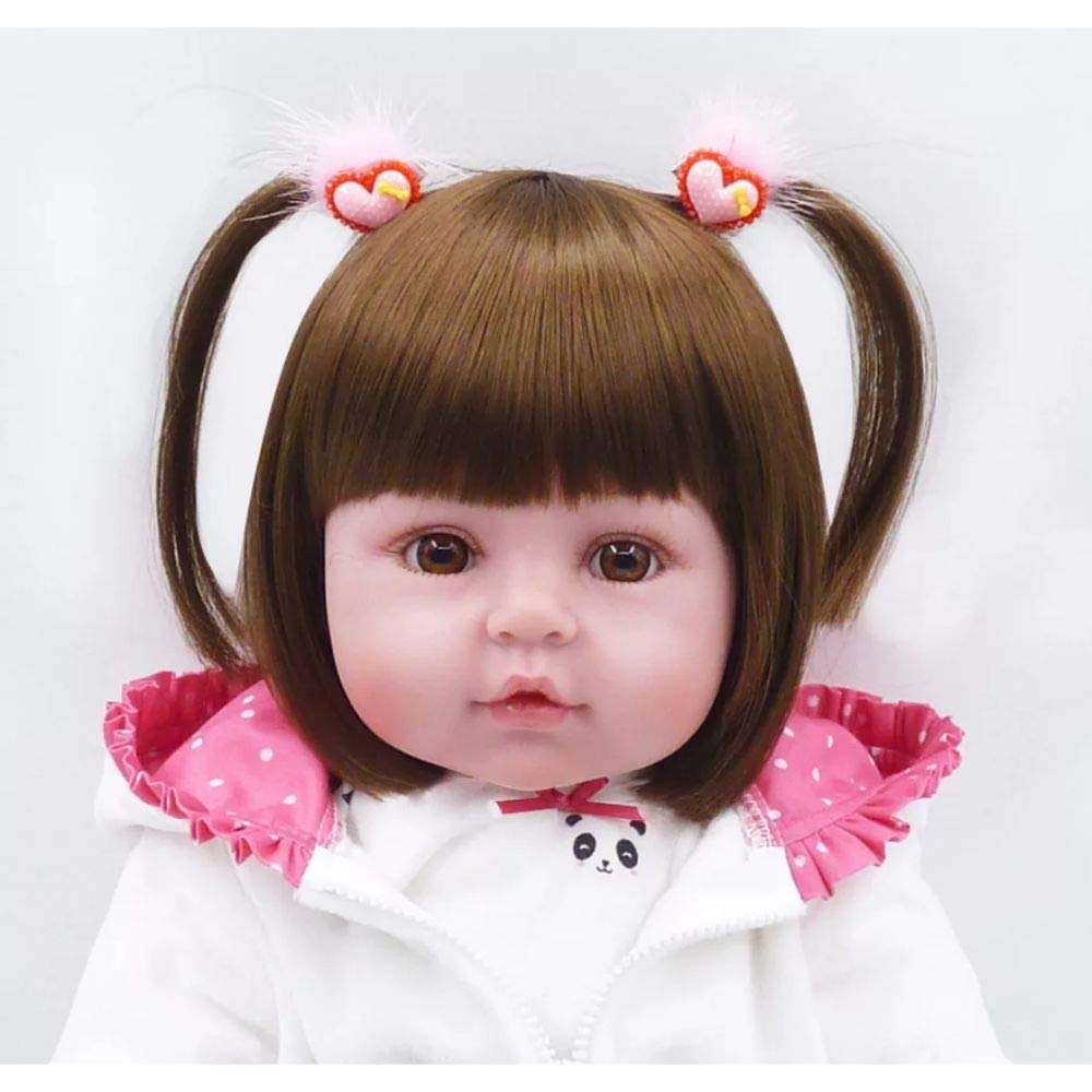 Boneca Bebê Reborn Valentina Corpo Inteiro Silicone P/ Dar Banho